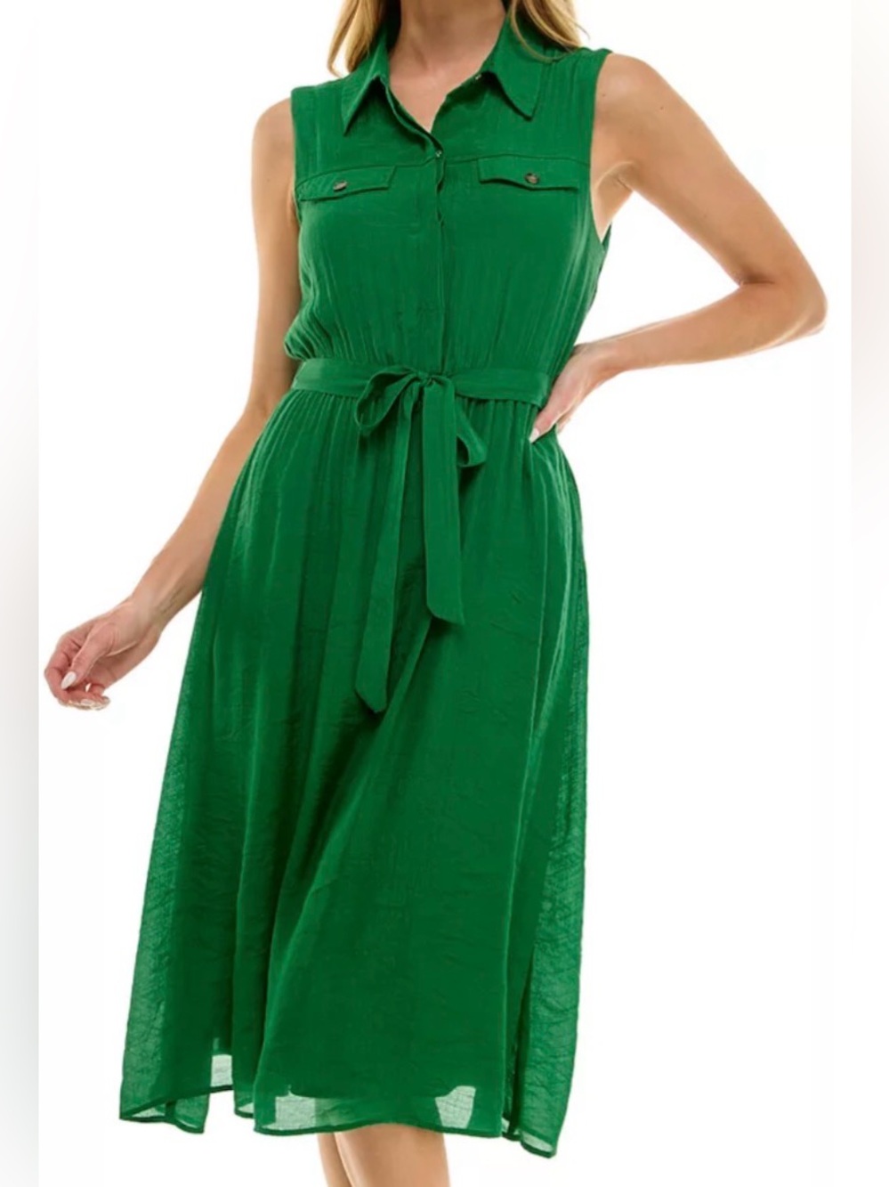 Luxology Midi Shirt Dress